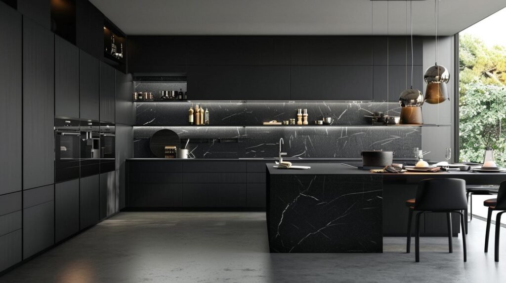 Ceiling-height cabinets