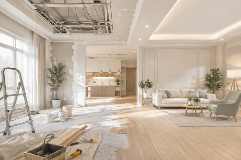 Modern Renovation in Progress