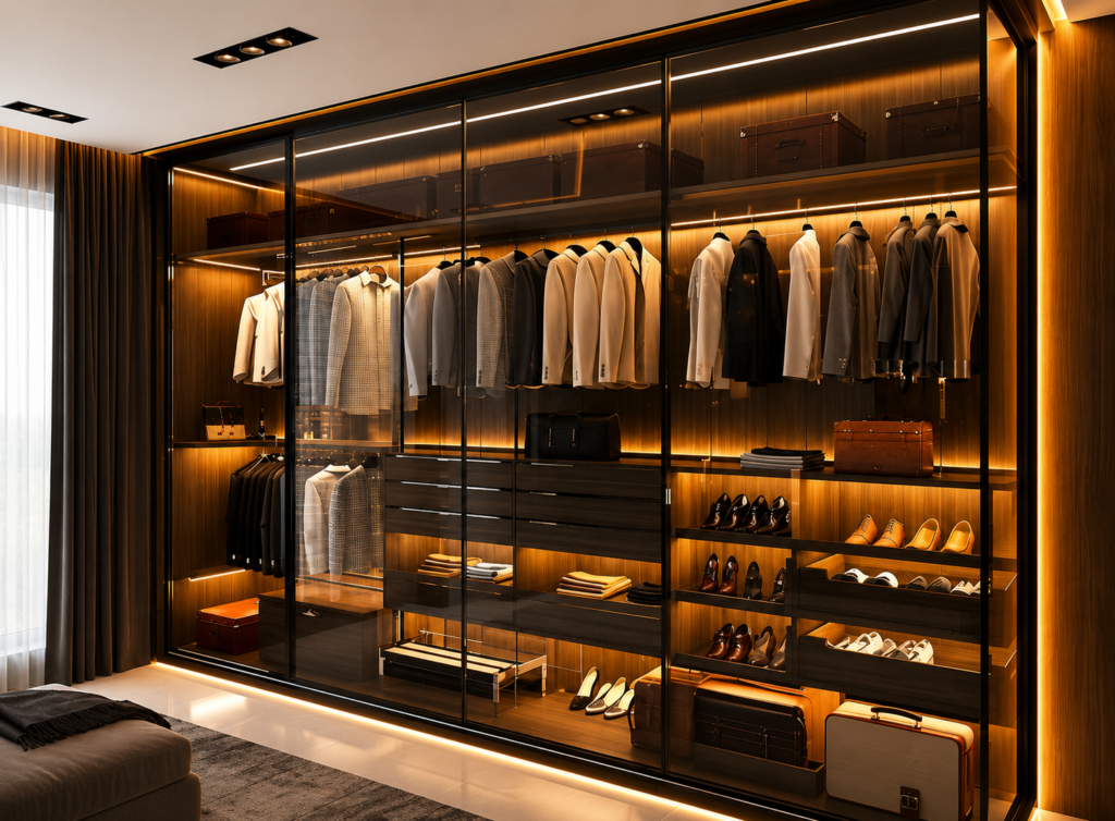 Dressing wardrobe