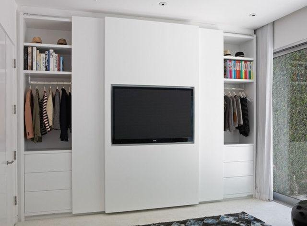 Hidden Storage Wardrobe Design