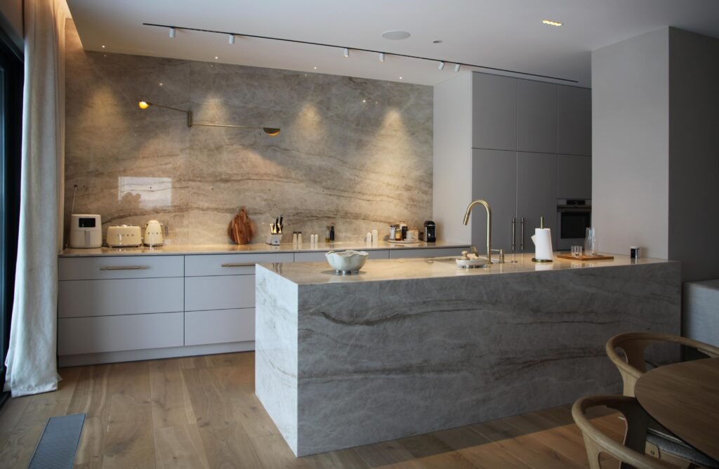 Large marble island countertops 6
