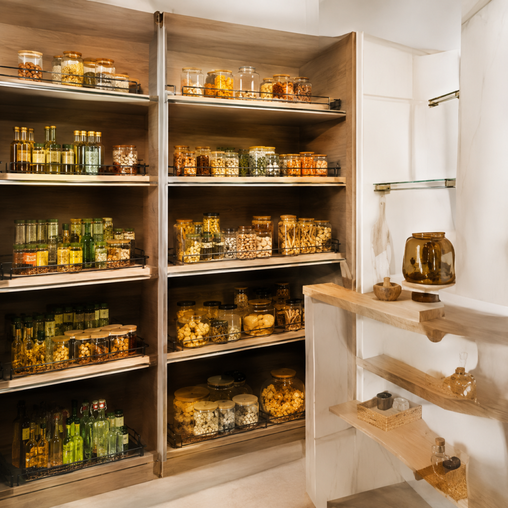 Modern Pantry Storage Interior