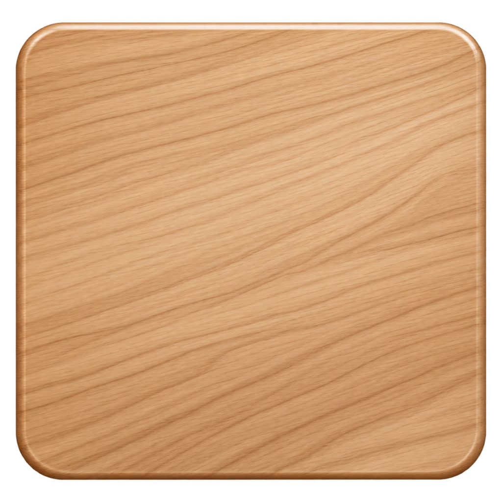 Rounded Wooden Plaque Transparent PNG