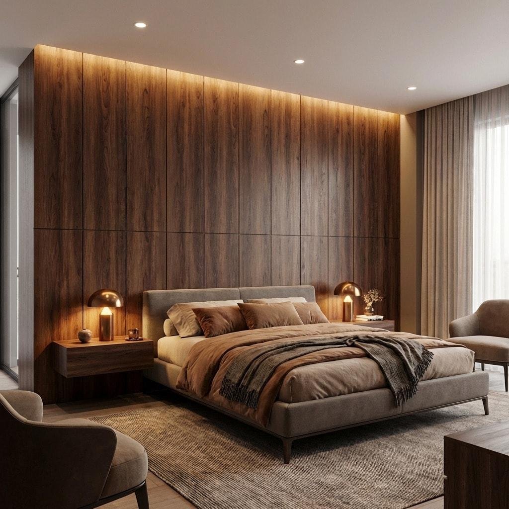 Walnut Wall Panel